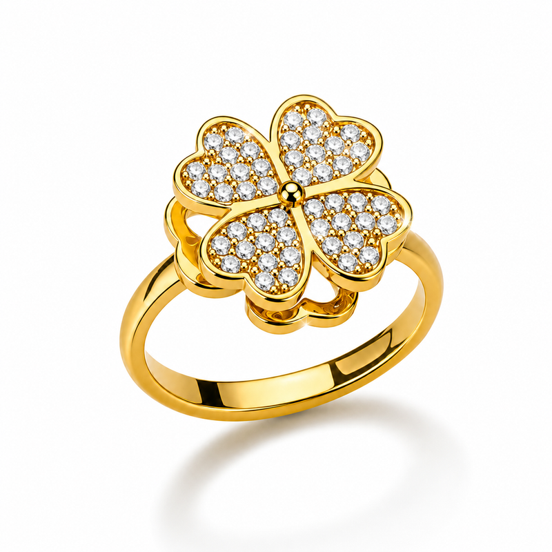 Flowy ring